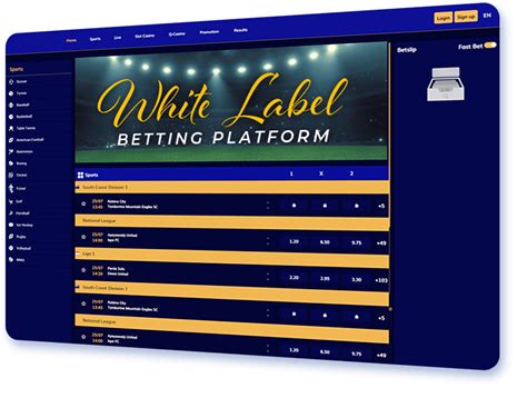 white label betting software integration|Iba pa.